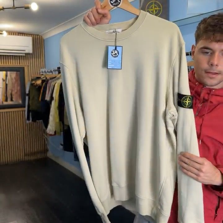 Immagine di 3XL STONE ISLAND BEIGE JUMPER 1