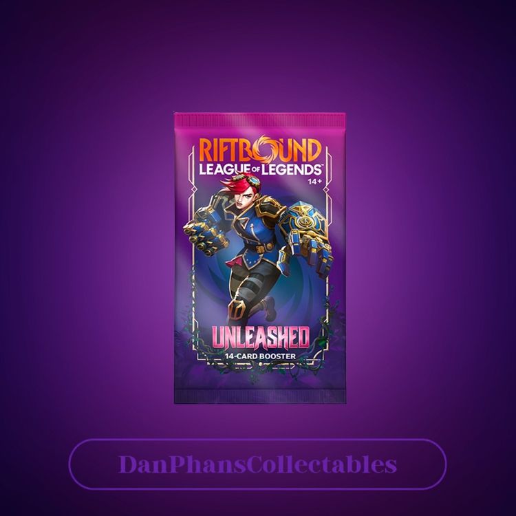 Riftbound League Of Legends Unleashed  Booster Pack