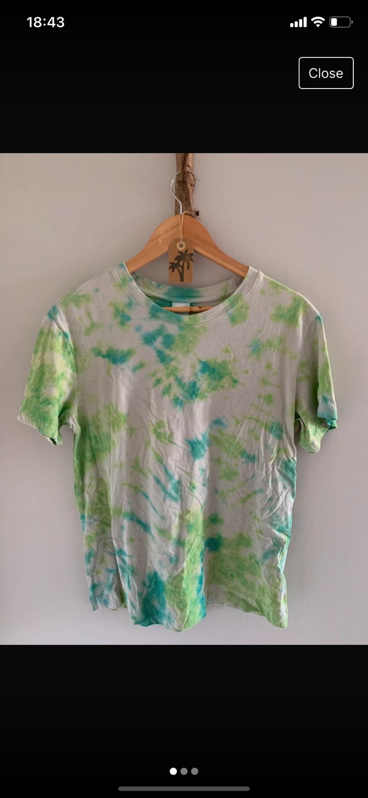 H&M custom tie dye UK10