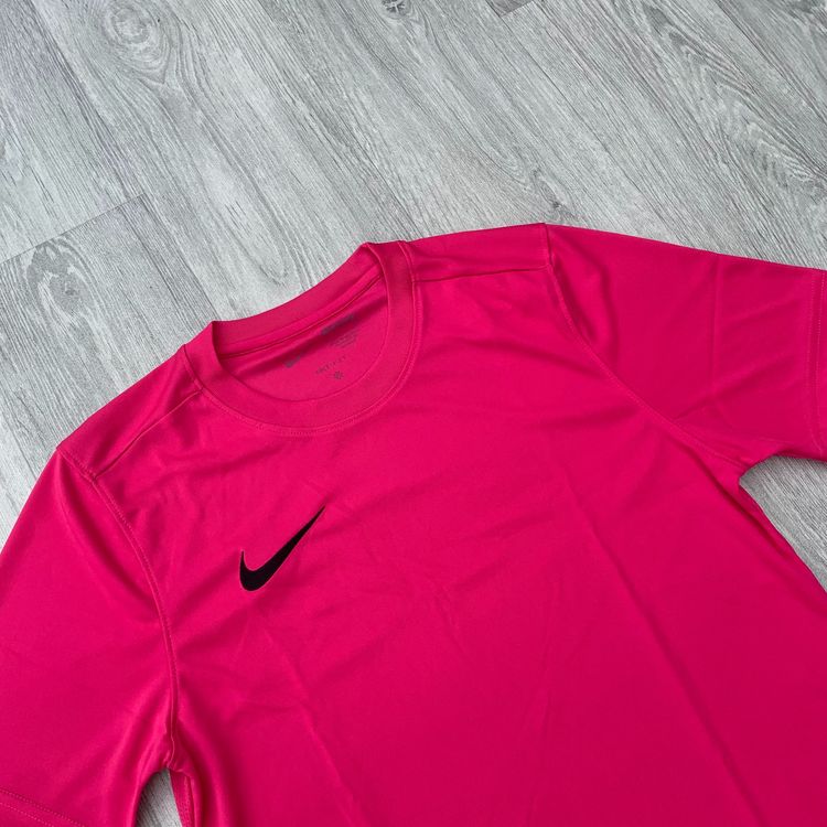 Nike Dri-Fit Academy Short Sleeve Top - Vivid Pink 2