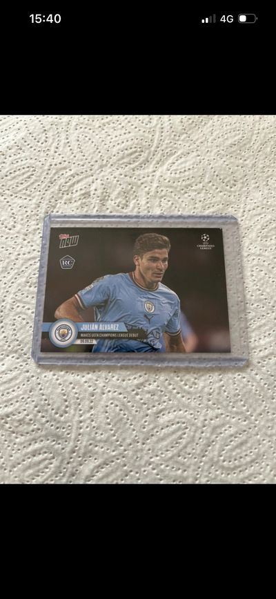 Julian topps now rookie card