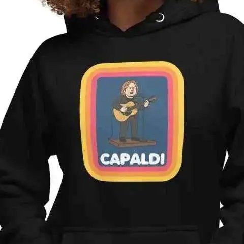 Lewis Capaldi Retro Graphic Hoodie Unisex Cotton Blend Pullover image 9