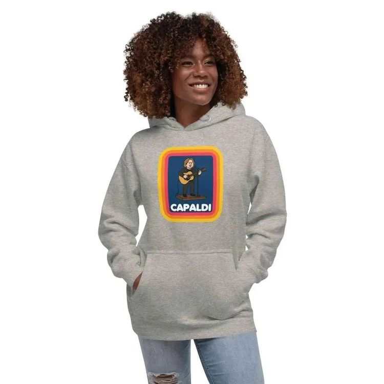 Lewis Capaldi Retro Graphic Hoodie Unisex Cotton Blend Pullover image 3