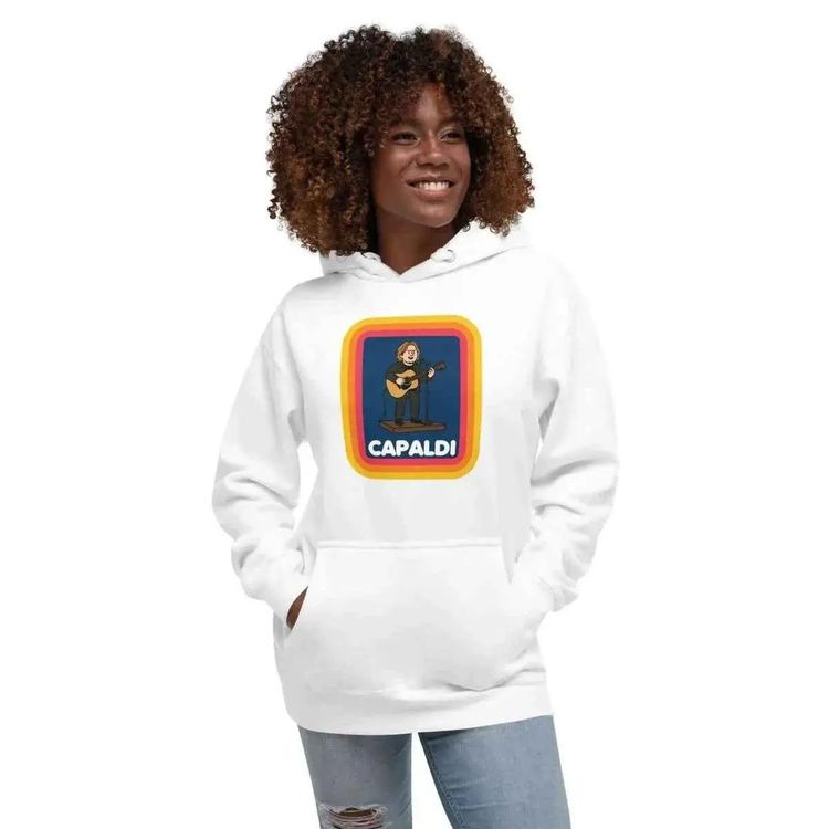 Lewis Capaldi Retro Graphic Hoodie Unisex Cotton Blend Pullover image 1
