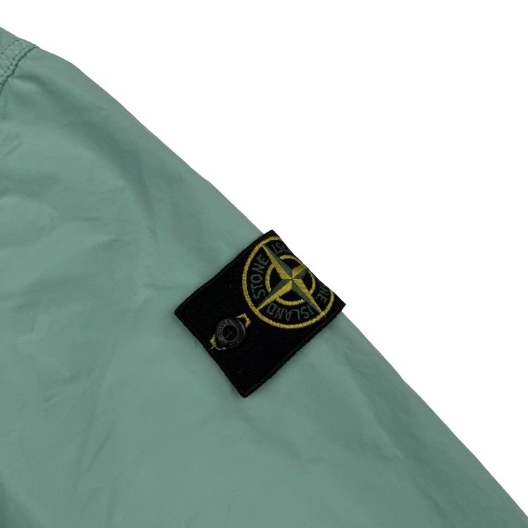 Stone Island 2024 Seagreen Polyester Tela David Light TC Jacket - Large 8