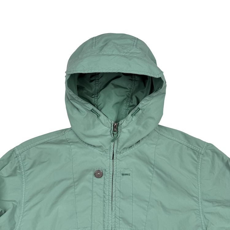 Stone Island 2024 Seagreen Polyester Tela David Light TC Jacket - Large 3