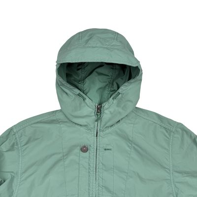 Stone Island 2024 Seagreen Polyester Tela David Light TC Jacket - Large 3
