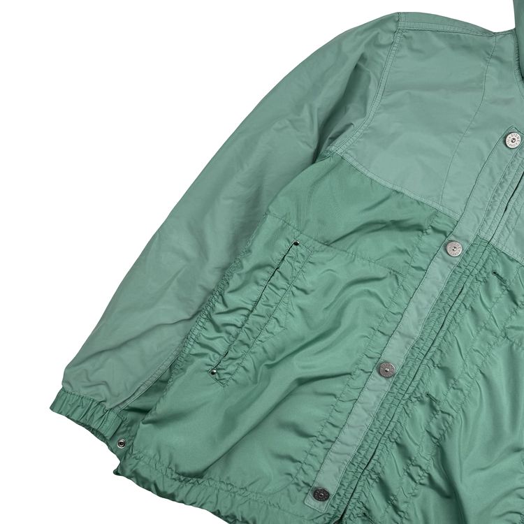 Stone Island 2024 Seagreen Polyester Tela David Light TC Jacket - Large 9