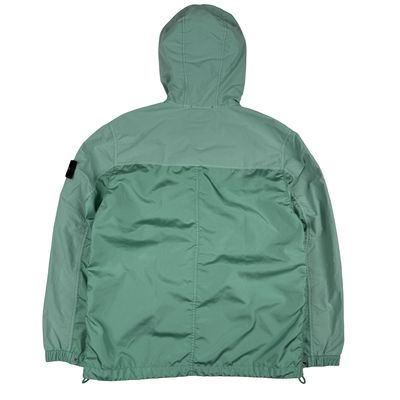 Stone Island 2024 Seagreen Polyester Tela David Light TC Jacket - Large 6