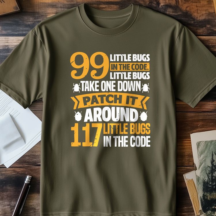 Bugs in the Code 3 T-shirt AU image 2