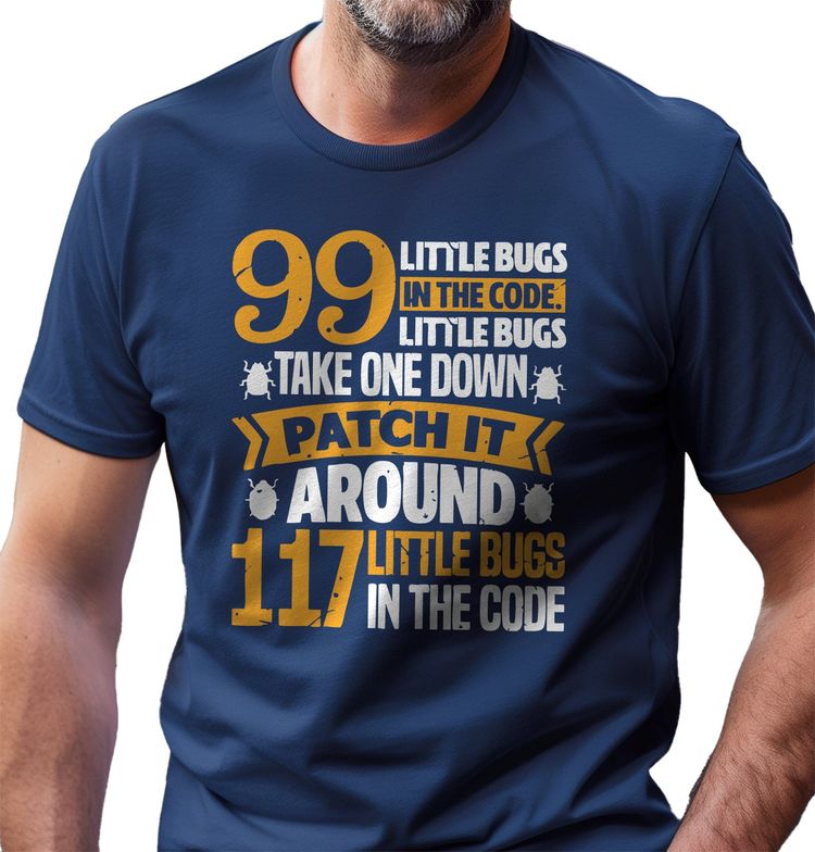 Bugs in the Code 3 T-shirt AU image 6