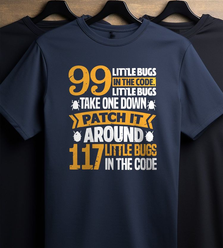 Bugs in the Code 3 T-shirt AU image 7