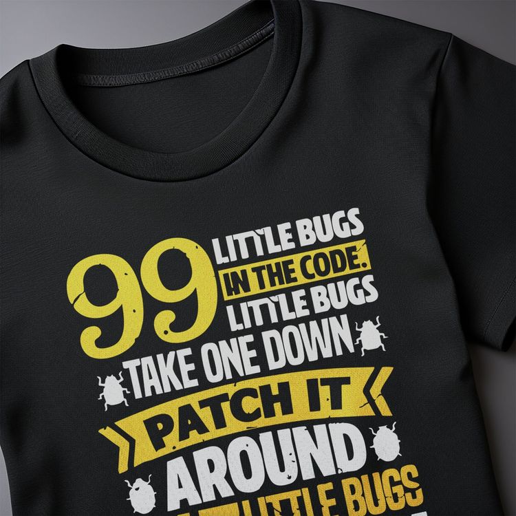 Bugs in the Code 3 T-shirt AU image 4