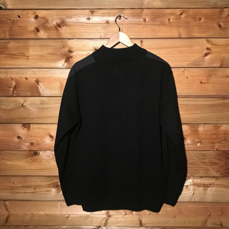 Lacoste Silver Hybrid zip up knit sweatshirt image 7