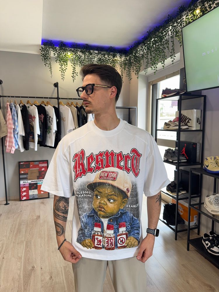 White Graphic T-Shirt
