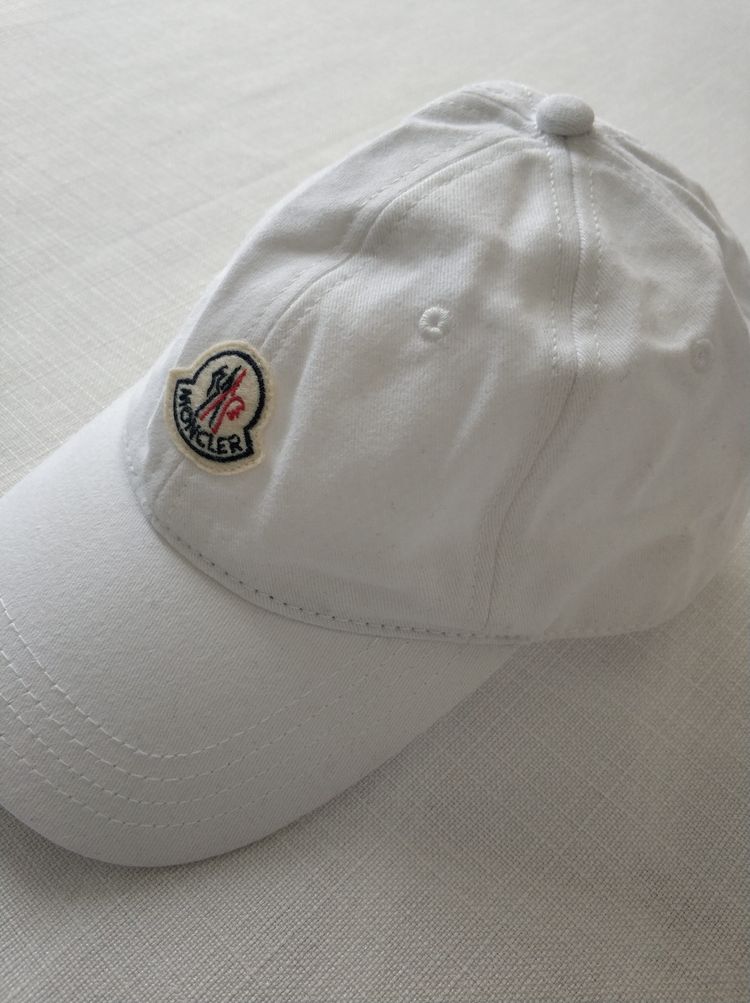 Moncler Baseball Cap - White