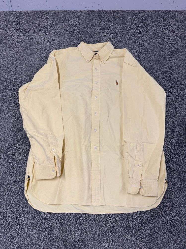 Lauren Yellow Button-Up Shirt