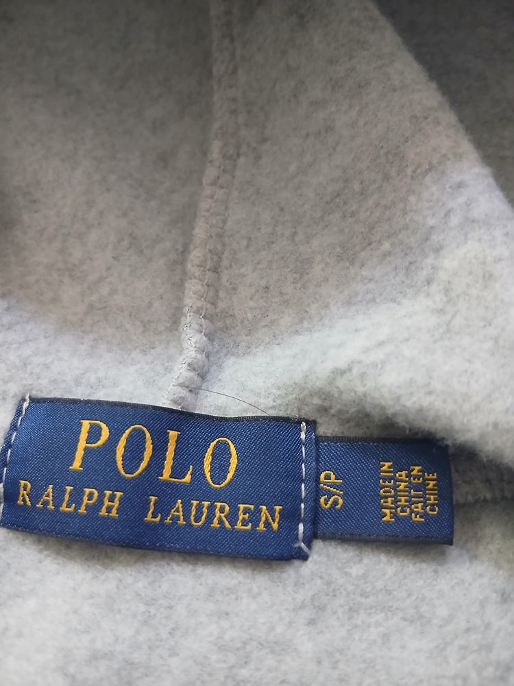 Polo Ralph Lauren Grey Zip-Up Hoodie 6