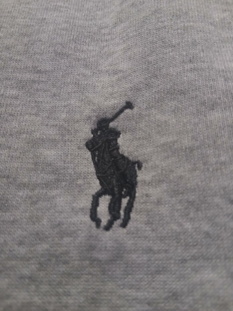 Polo Ralph Lauren Grey Zip-Up Hoodie 3