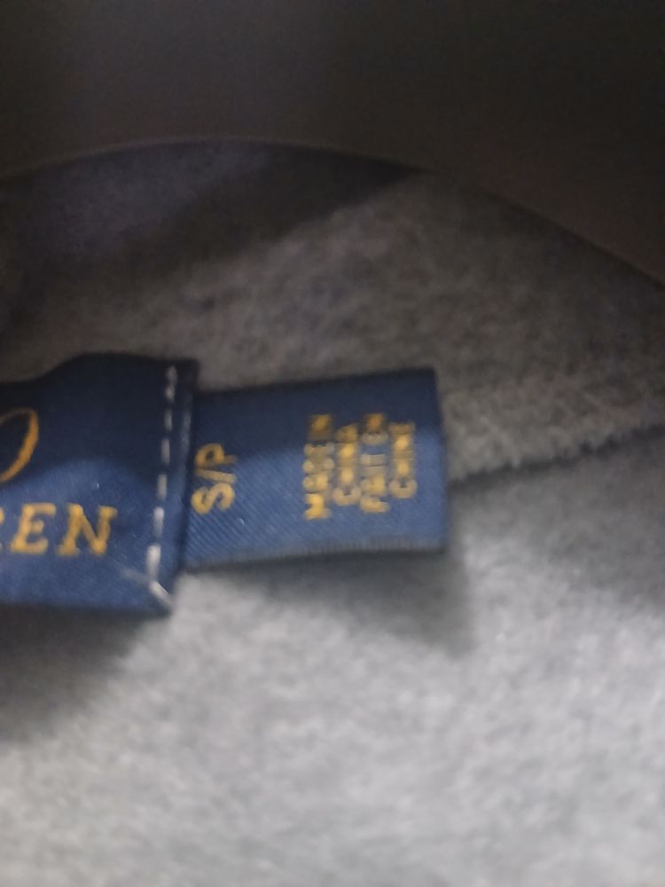 Polo Ralph Lauren Grey Zip-Up Hoodie 7