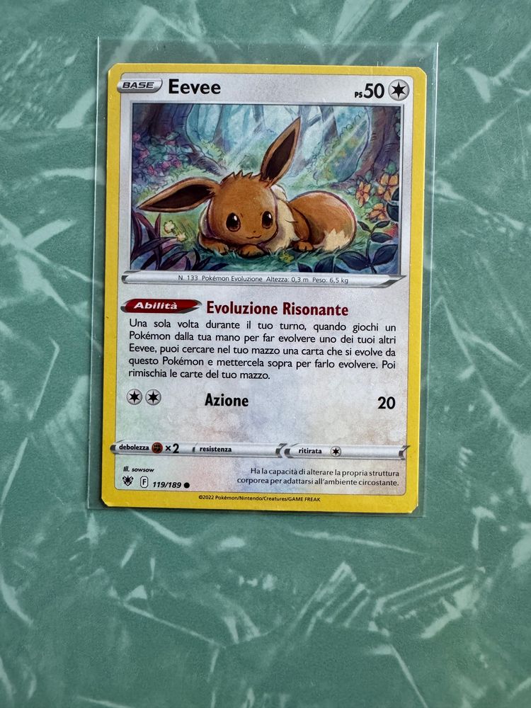 Eevee Pokémon Card