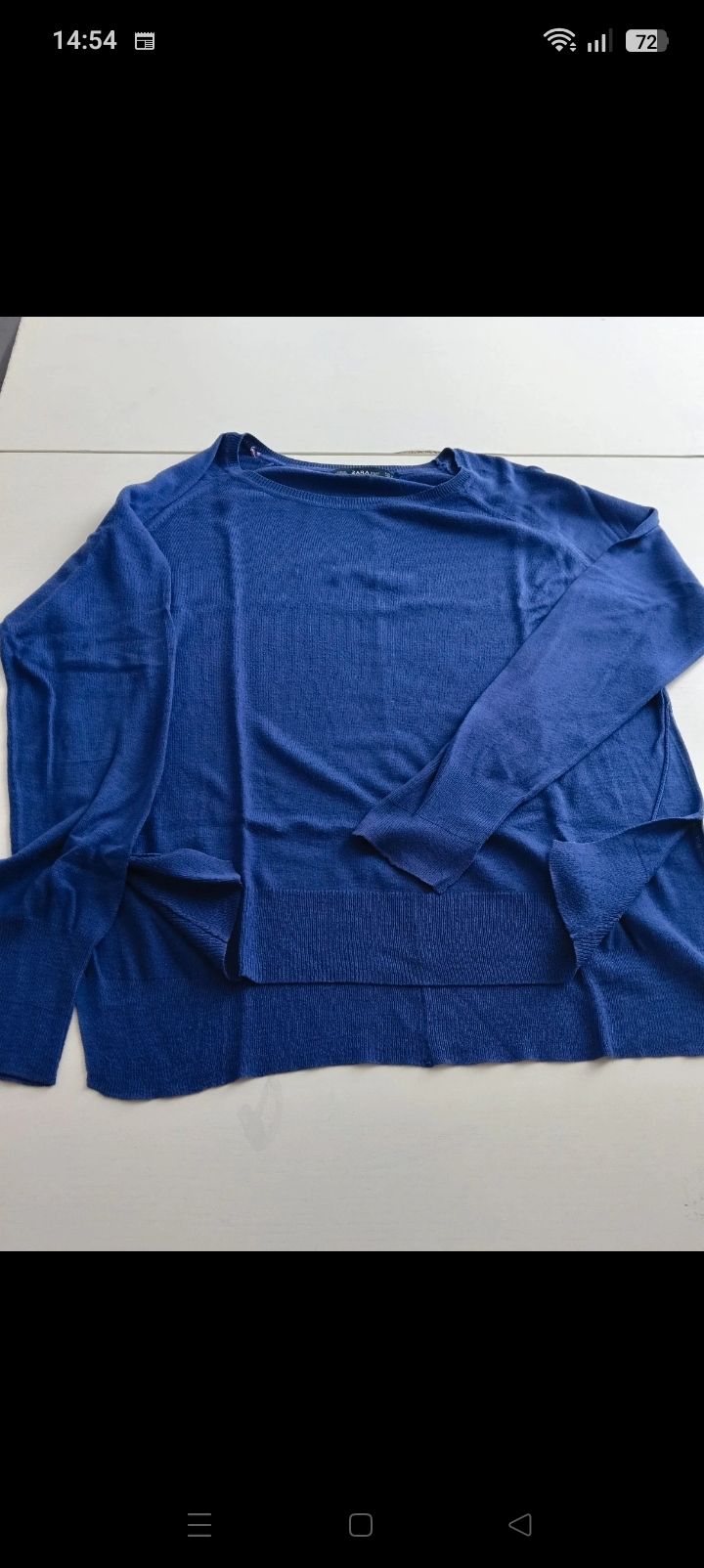 Zara Blue Sweater 3