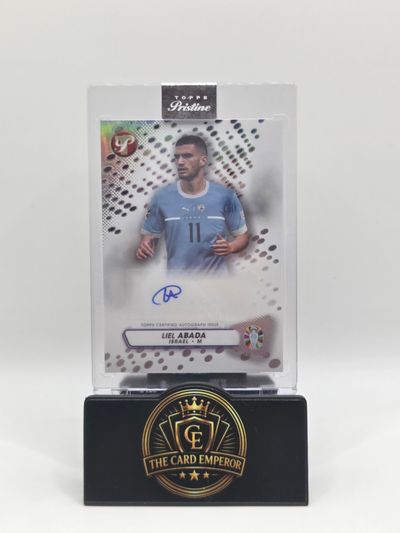 Liel Abada (Israel) Autographed Card Topps Pristine Euro 2024