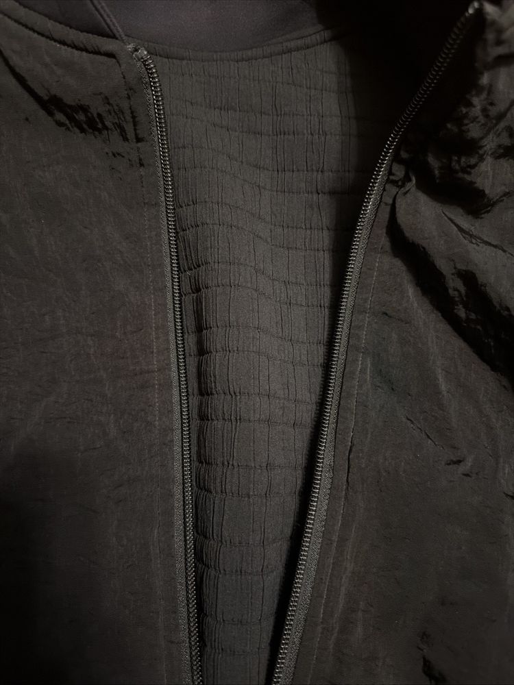 Lululemon Serene Travels Bomber Jacket Reversible Black Uk 12 BNWT £148 imagen 3