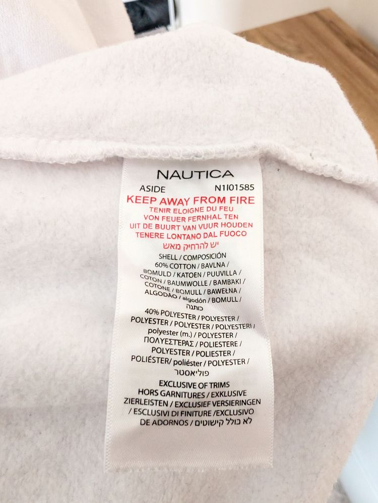 Immagine di Nautica White Hoodie 5
