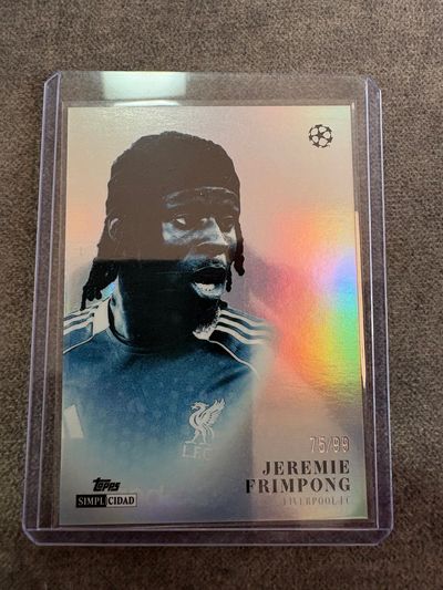 Jeremie Frimpong /99 Topps Simplicidad