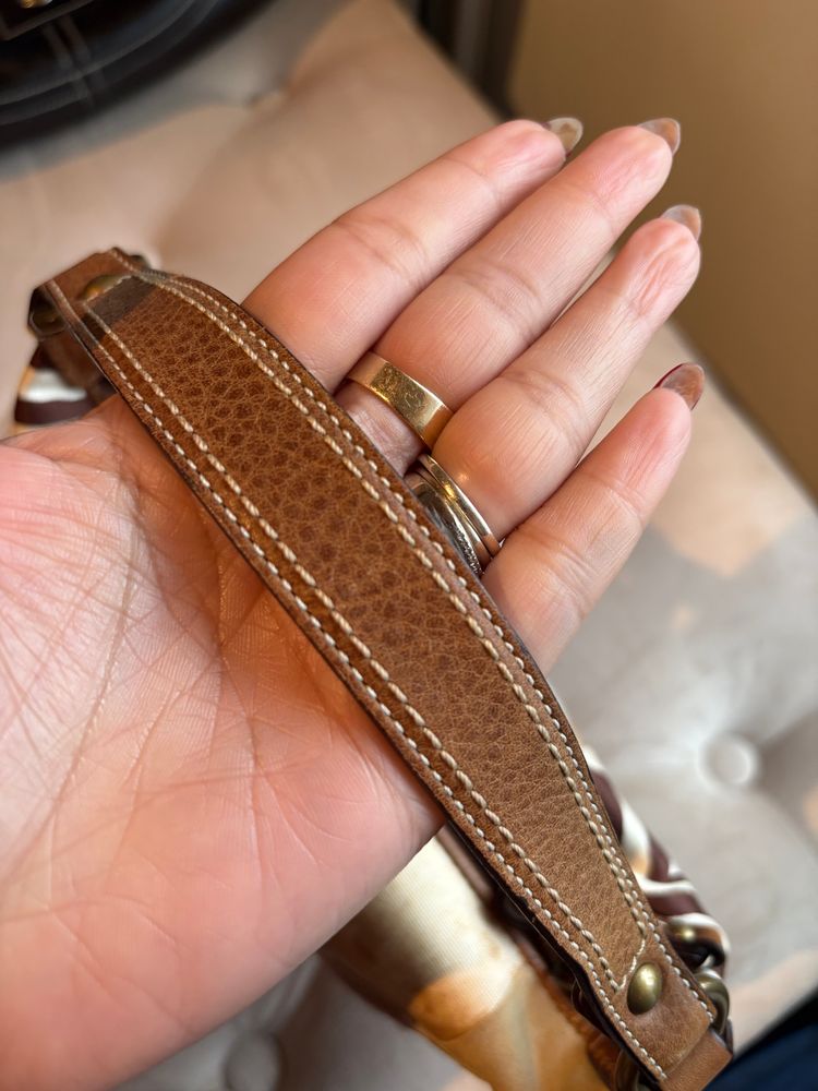 Coach patchwork small handbag authentic  5