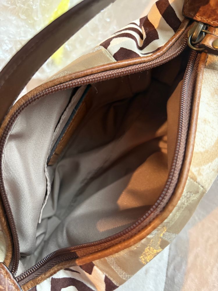 Coach patchwork small handbag authentic  7