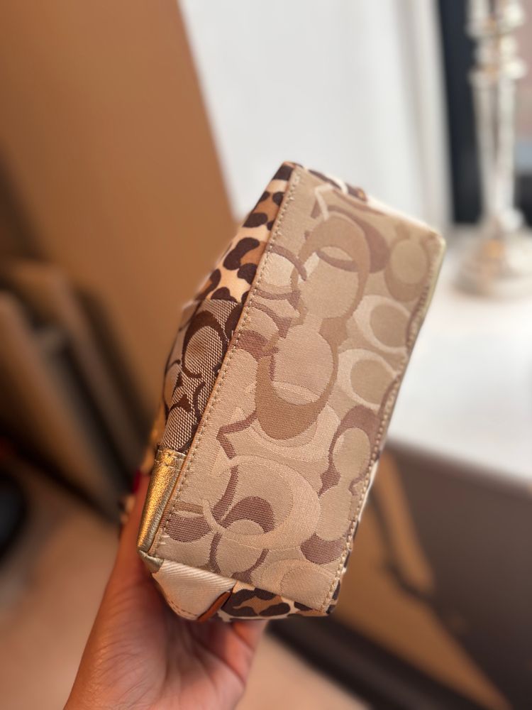 Coach patchwork small handbag authentic  3