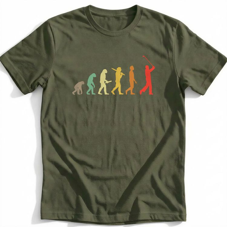 GOLFING EVOLUTION 028 T Shirt US image 1