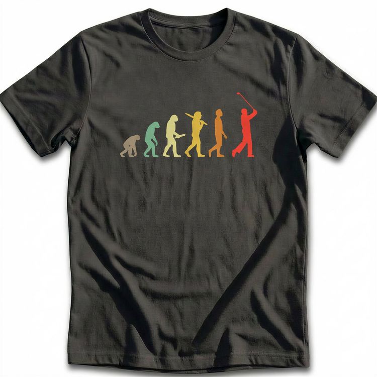 GOLFING EVOLUTION 028 T Shirt US image 4