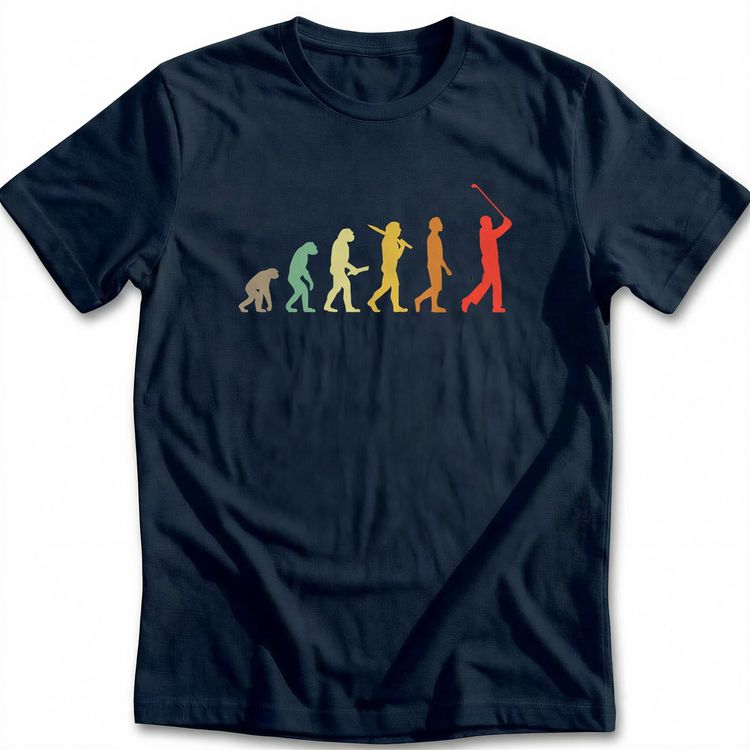 GOLFING EVOLUTION 028 T Shirt US image 2