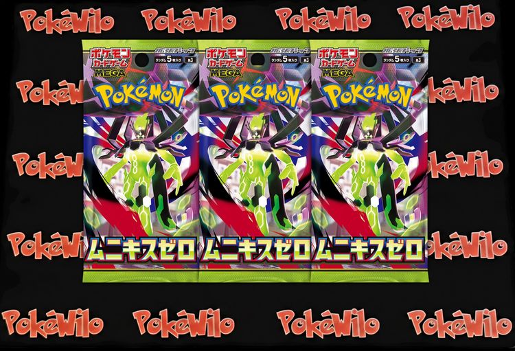3 x Nihil Zero 💚 (Japanese 🇯🇵) Pokémon Booster Packs