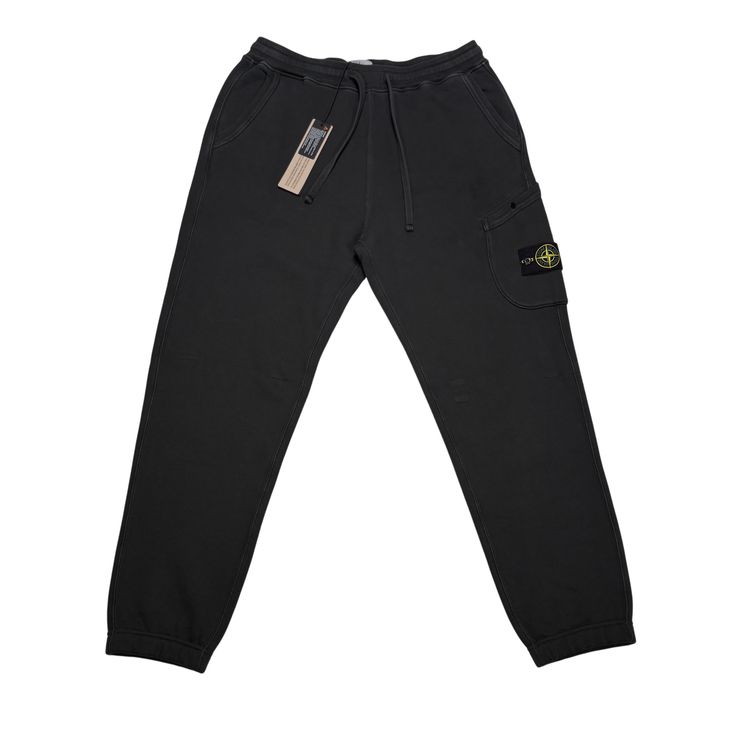 Stone Island Grey compass patch Joggers