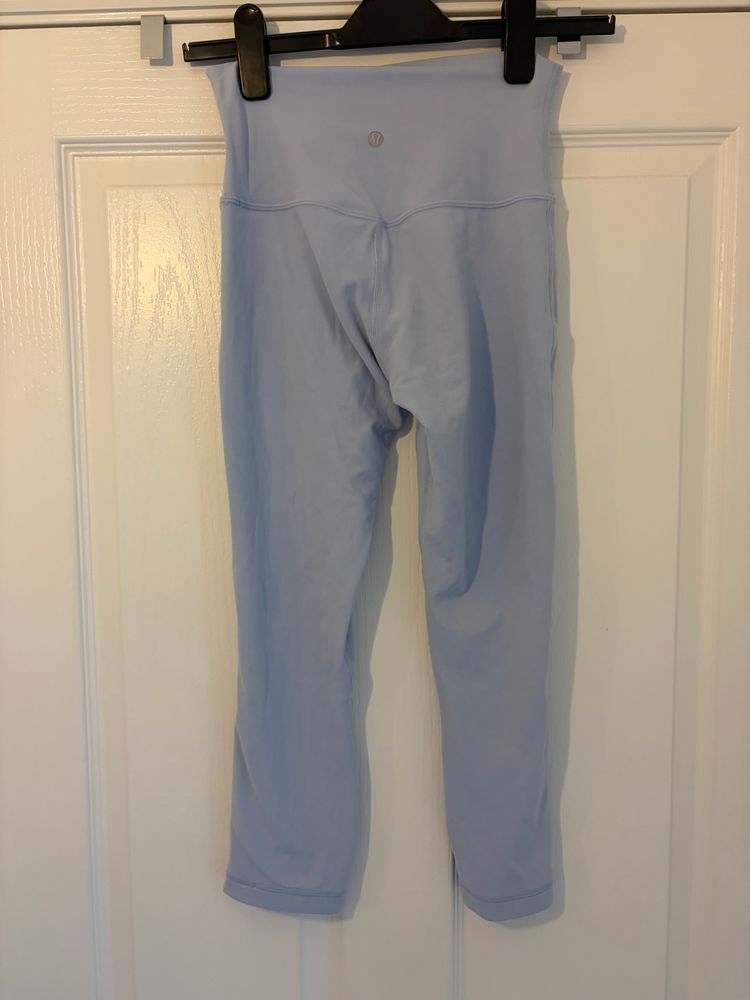 Immagine di Lululemon Light Blue Leggings UK 8 2