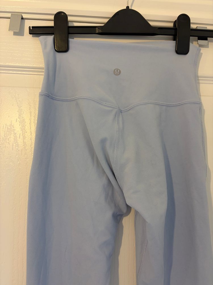 Immagine di Lululemon Light Blue Leggings UK 8 3