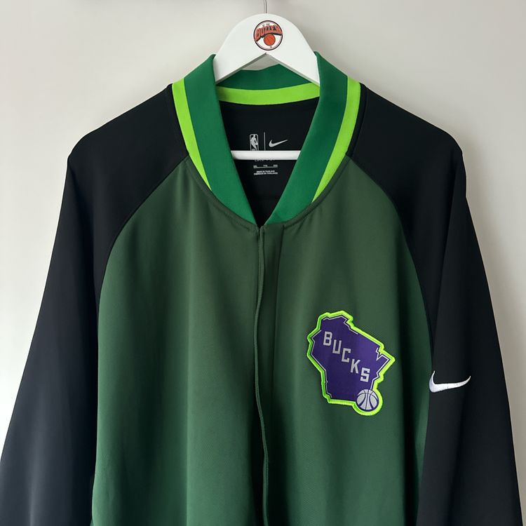 Milwaukee Bucks Nike bench jacket - XXL