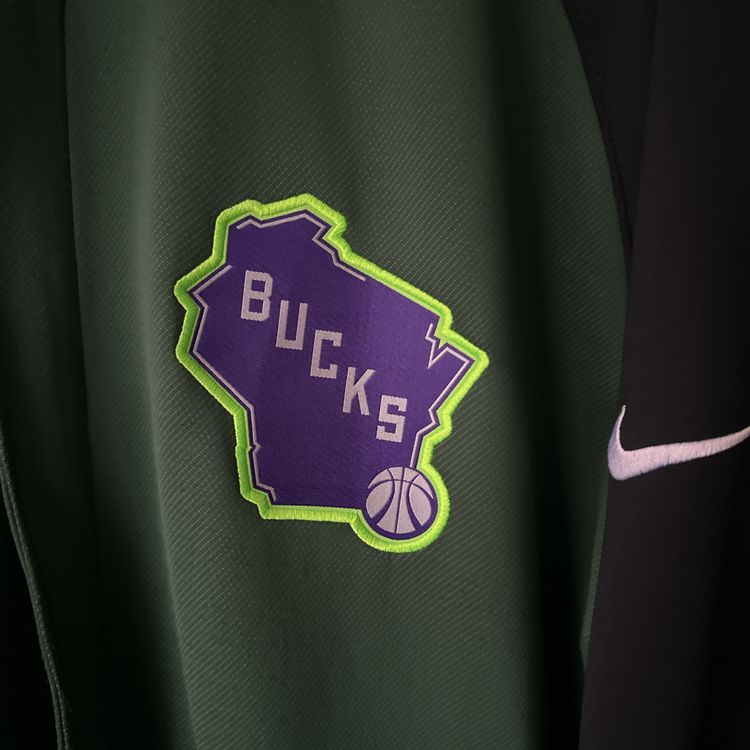 Milwaukee Bucks Nike bench jacket - XXL 2
