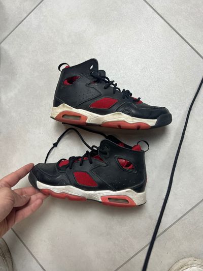 Black And Red High-Top Sneakers