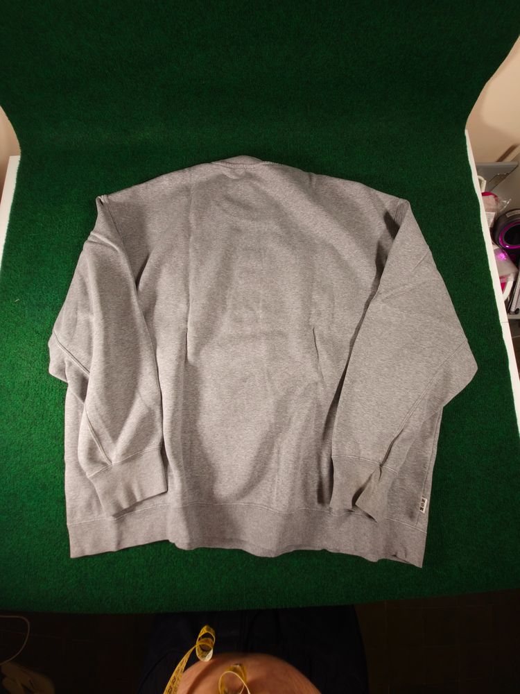 Nike Grey Sweatshirt With Nsw Letters image 2
