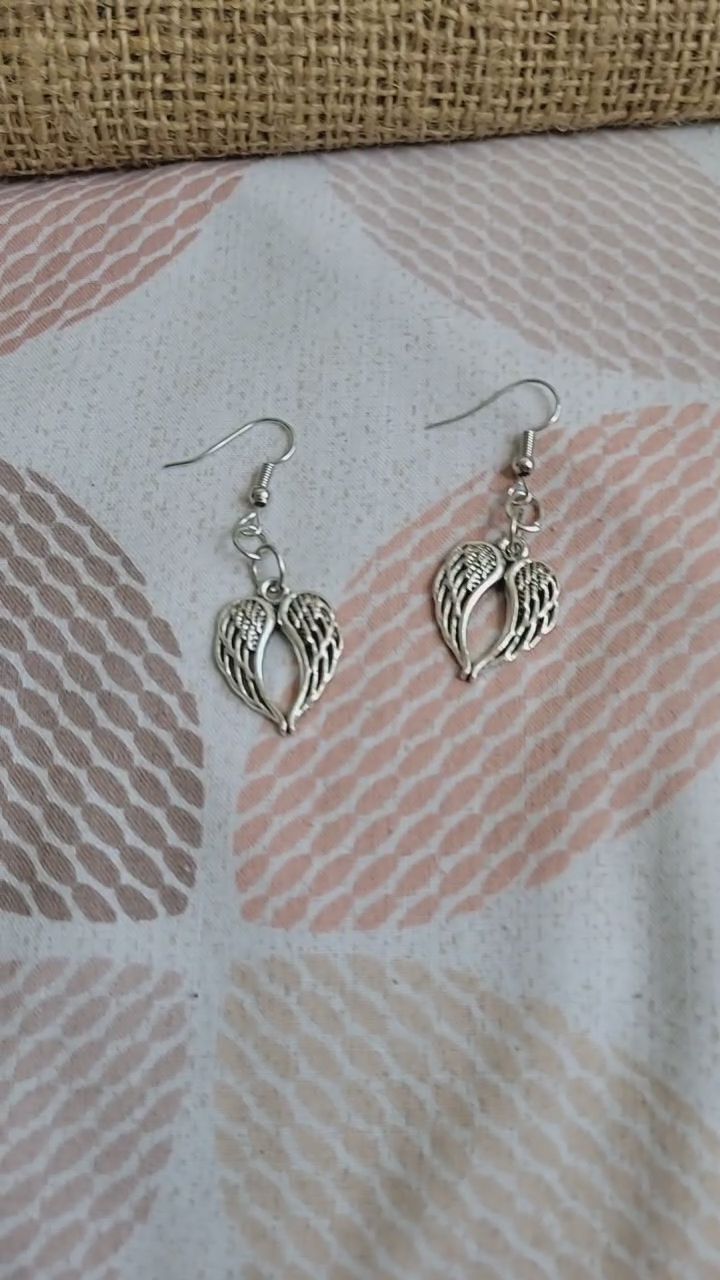 Immagine di Dangle Earrings Angel Wings 1