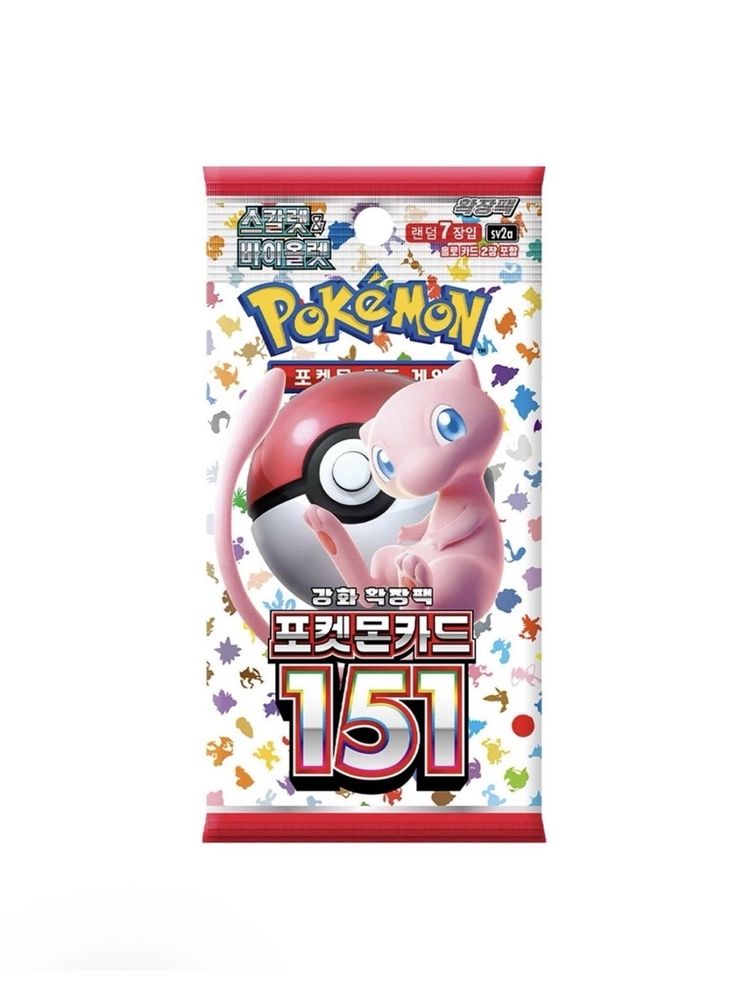 Korean 151 Booster Pack