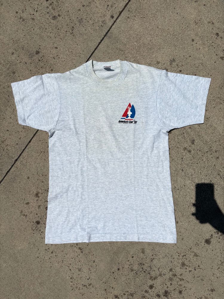 Reclaimed Vintage grey t-shirt with small logo product image