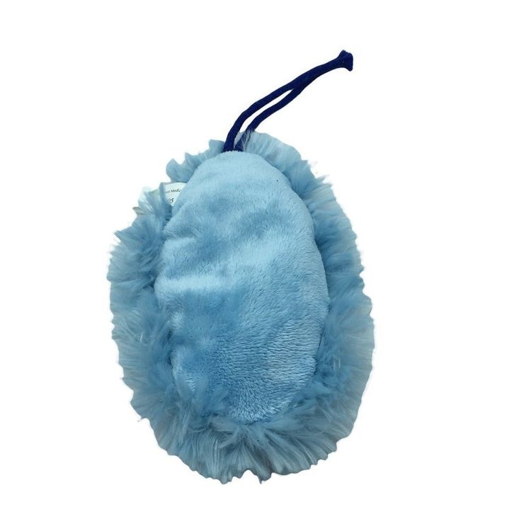 Blue Plush Toy With Eyes image 2