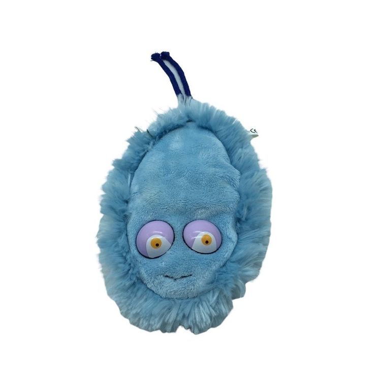 Blue Plush Toy With Eyes image 1
