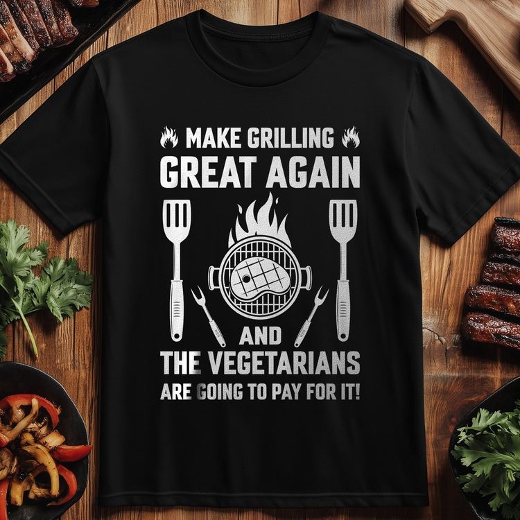 Make Grilling T-Shirt AU image 1